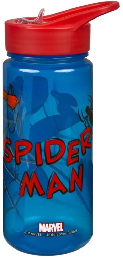 Bidon na wodę 500ml + śniadaniówka z przegródkami SPIDERMAN w pudełku prezentowym
