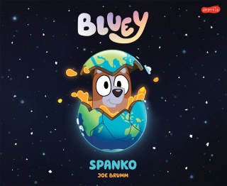 Bingo i Bluey Spanko książka na dobranoc Joe Brumm