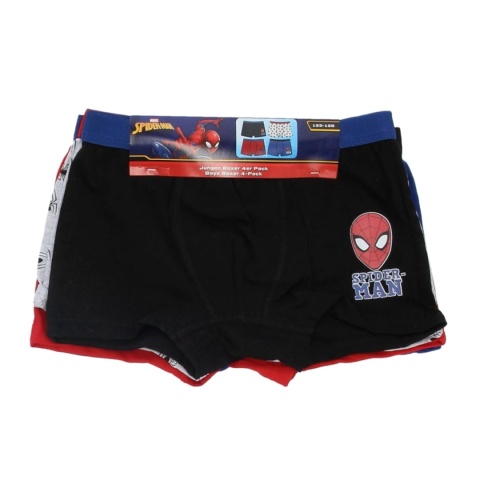 Bokserki majtki dziecięce Spiderman chłopięce 4-pak 122/128
