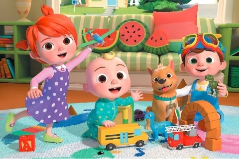 Cocomelon, gotowi na przygodę Puzzle Maxi 24 el TREFL 14363