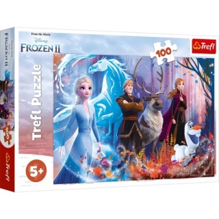 FROZEN Magia Krainy Lodu 2 Trefl Puzzle 100 EL 16366