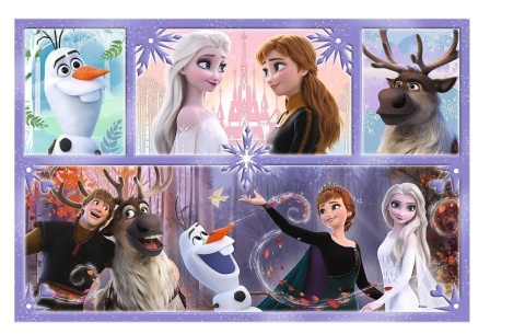 KRAINA LODU II Świat pełen magii Frozen 2 Puzzle Maxi 24EL TREFL 14345
