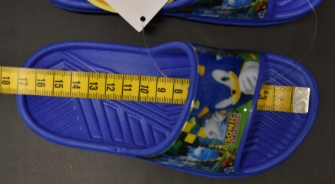 Klapki buty dziecięce SONIC basenowe plażowe ogrodowe 25/26