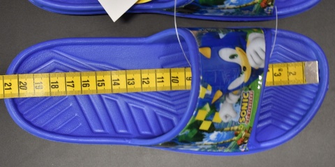 Klapki buty dziecięce SONIC basenowe plażowe ogrodowe 31/32