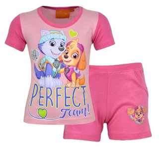 Komplet dziecięcy letni spodenki koszulka PSI PATROL t-shirt piżama 122