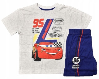 Piżama dziecięca AUTA ZYGZAK MCQUEEN piżamka chłopięca bawełniana 104
