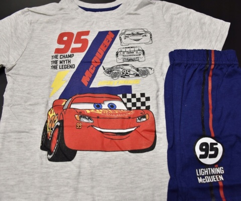 Piżama dziecięca AUTA ZYGZAK MCQUEEN piżamka chłopięca bawełniana 116