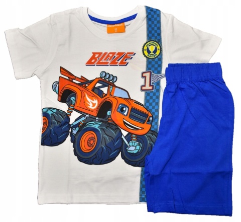 Piżama dziecięca BLAZE I MEGA MASZYNY piżamka chłopięca bawełniana 128
