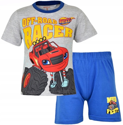 Piżama dziecięca BLAZE I MEGA MASZYNY piżamka chłopięca bawełniana 128