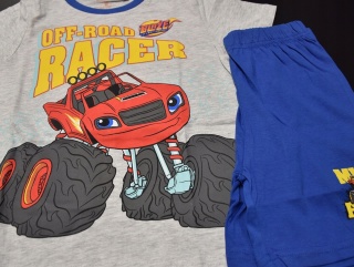 Piżama dziecięca BLAZE I MEGA MASZYNY piżamka chłopięca bawełniana 128