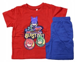 Piżama dziecięca PIDŻAMERSI piżamka chłopięca letnia bawełniana 122