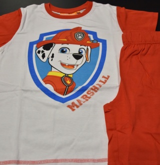 Piżama dziecięca PSI PATROL piżamka chłopięca letnia bawełniana 128