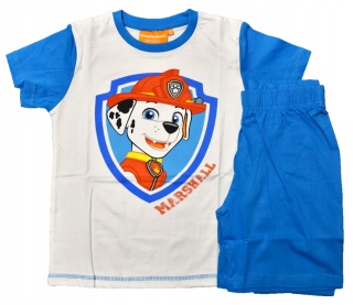 Piżama dziecięca PSI PATROL piżamka chłopięca letnia bawełniana 128