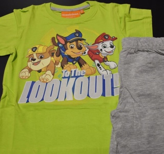 Piżama dziecięca PSI PATROL piżamka chłopięca letnia bawełniana 128