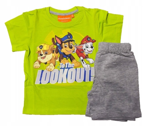 Piżama dziecięca PSI PATROL piżamka chłopięca letnia bawełniana 98