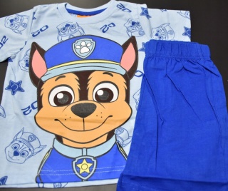 Piżama dziecięca PSI PATROL piżamka chłopięca letnia bawełniana CHASE 98