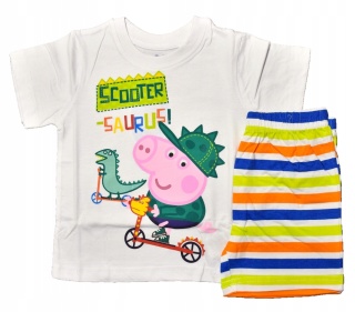 Piżama dziecięca ŚWINKA PEPPA GEORGE piżamka chłopięca bawełniana 110