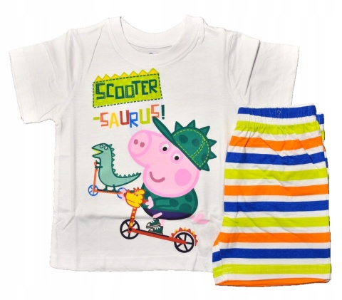 Piżama dziecięca ŚWINKA PEPPA GEORGE piżamka chłopięca bawełniana 110
