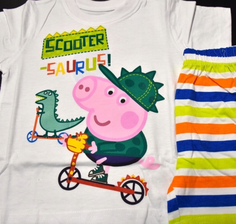 Piżama dziecięca ŚWINKA PEPPA GEORGE piżamka chłopięca bawełniana 98