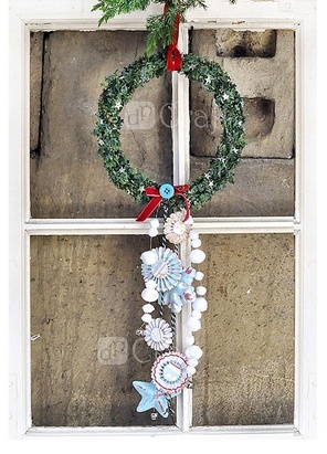 Pompony akrylowe białe 2,5 + 3,5 + 4 cm 24 szt., Dp Craft