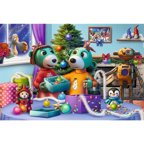 Puzzle 100 el. Święta Rodziny Treflików Trefl 16483