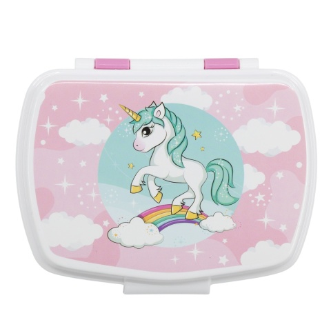 ŚNIADANIÓWKA LUNCH BOX UNICORN JEDNOROŻEC chlebak