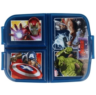 ŚNIADANIÓWKA z przegródkami trzykomorowa lunch box AVENGERS HULK