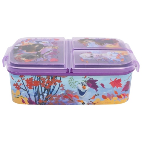 ŚNIADANIÓWKA z przegródkami trzykomorowa lunch box FROZEN II