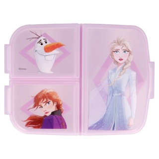 ŚNIADANIÓWKA z przegródkami trzykomorowa lunch box FROZEN II