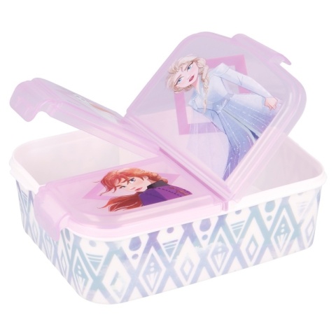 ŚNIADANIÓWKA z przegródkami trzykomorowa lunch box FROZEN II