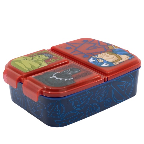 ŚNIADANIÓWKA z przegródkami trzykomorowa lunchbox AVENGERS HULK