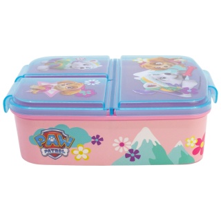 ŚNIADANIÓWKA z przegródkami trzykomorowa lunchbox PSI PATROL SKYE