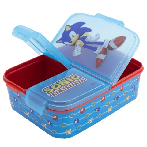 ŚNIADANIÓWKA trzykomorowa lunchbox SONIC