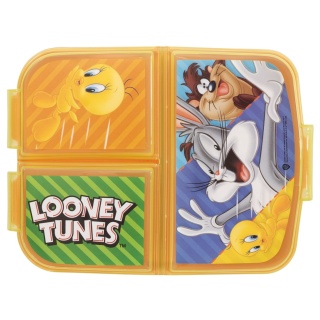 ŚNIADANIÓWKA z przegródkami trzykomorowa lunchbox Sweetie Bugs Looney Tunes