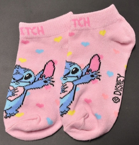 Skarpetki skarpety LILO I STITCH bawełniane Stopki dziecięce 3-pak 27/30