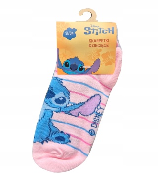 Skarpetki skarpety LILO I STITCH bawełniane Stopki dziecięce 3-pak 27/30