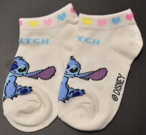 Skarpetki skarpety LILO I STITCH bawełniane Stopki dziecięce 3-pak 35/38
