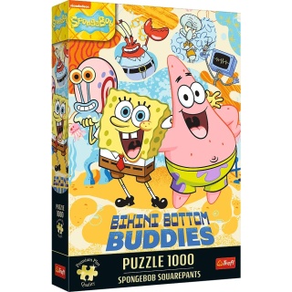 SpongeBob Kanciastoporty Puzzle Trefl premium 1000 EL 12081