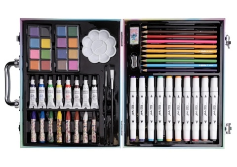 Zestaw plastyczny kreatywny w walizce 57el. Lilo i Stitch