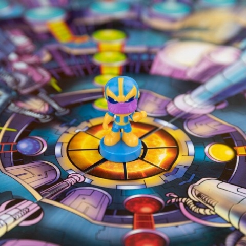 Avengers Spiderman Groot Marvel gra planszowa Chińczyk pionki figurki