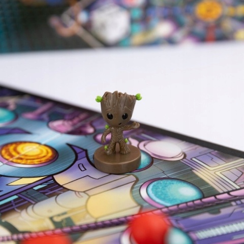 Avengers Spiderman Groot Marvel gra planszowa Chińczyk pionki figurki
