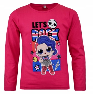 Bluzka t-shirt koszulka długi rękaw Rock LOL L.O.L. SURPRISE LICENCJA 116