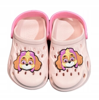 Klapki kroksy buty dziecięce PSI PATROL basenowe plażowe kapcie ogrodowe 28