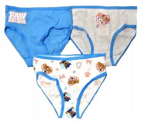 Majtki figi dziecięce PSI PATROL majteczki dziewczęce bawełna 3pak 116/122