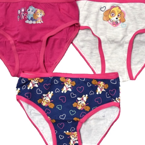 Majtki figi dziecięce PSI PATROL majteczki dziewczęce bawełna 3pak 98/104