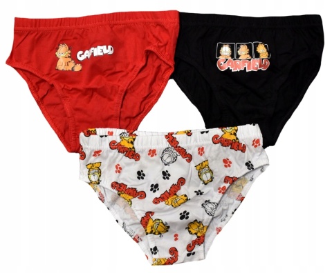 Majtki slipy dziecięce GARFIELD majtki chłopięce bawełniane 110/116