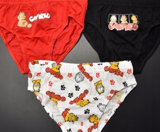 Majtki slipy dziecięce GARFIELD majtki chłopięce bawełniane 110/116