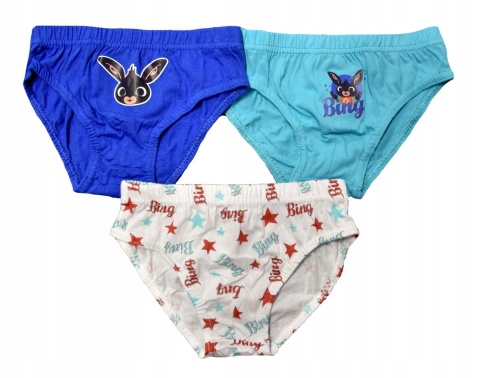 Majtki slipy dziecięce KRÓLIK BING majtki chłopięce bawełniane 92/98