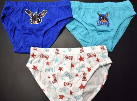 Majtki slipy dziecięce KRÓLIK BING majtki chłopięce bawełniane 92/98