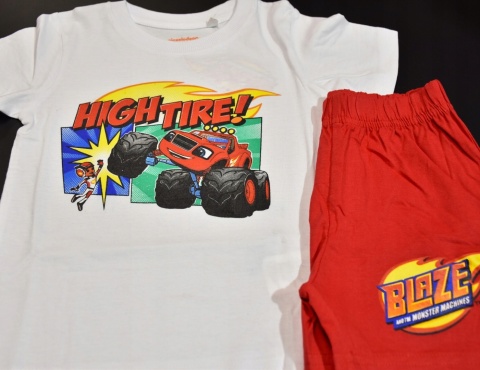 Piżama dziecięca BLAZE I MEGA MASZYNY piżamka chłopięca bawełniana 116